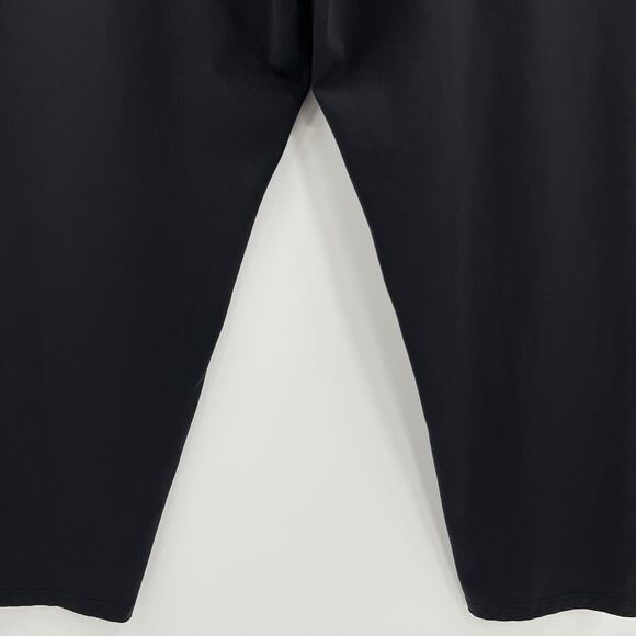 Athleta Venice Pintuck Ankle Pants Pull On Black High Rise 597887 Size Large - Picture 7 of 11